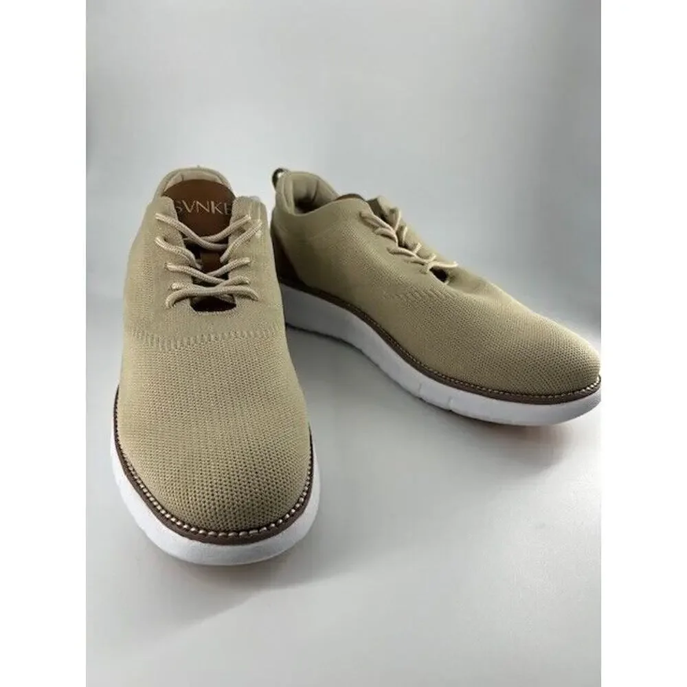 SVNKE Men's Mesh Dress Shoes Casual Business Lace Up Oxford Sneakers Lightweight